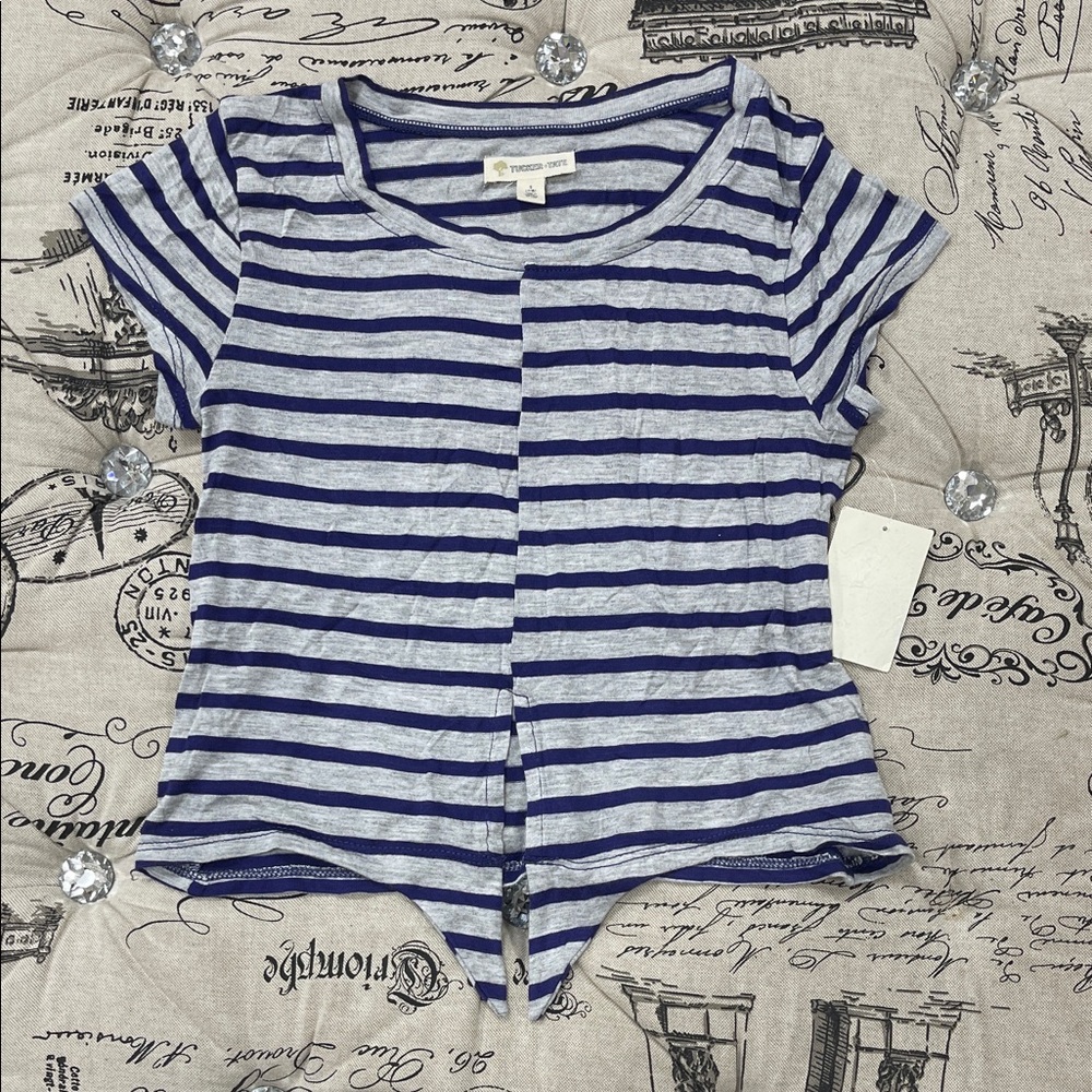 Tucker + Tate Girl Striped Short Sleeve Tee